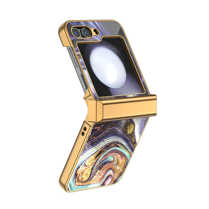 " Gilt Agate " | Samsung Electroplated Glass Case