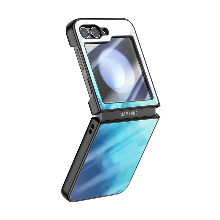 " Salt Sea Color " | Samsung Electroplated Glass Case