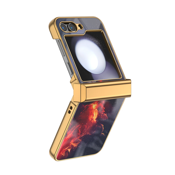 " Interstellar-Fire Cloud " | Samsung Electroplated Glass Case