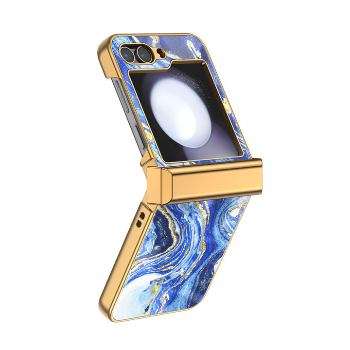 " Gilded Starry Sky " | Samsung Electroplated Glass Case