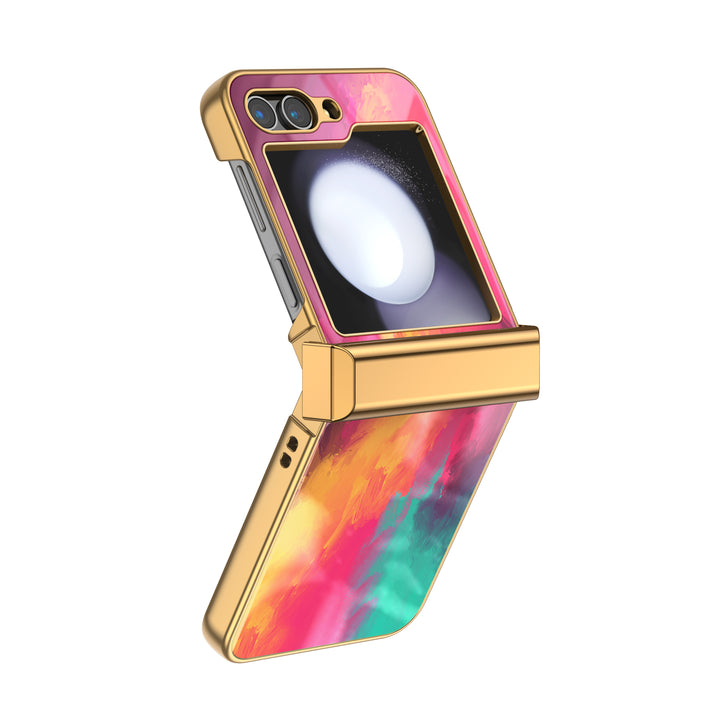 " Flamingo " | Samsung Electroplated Glass Case