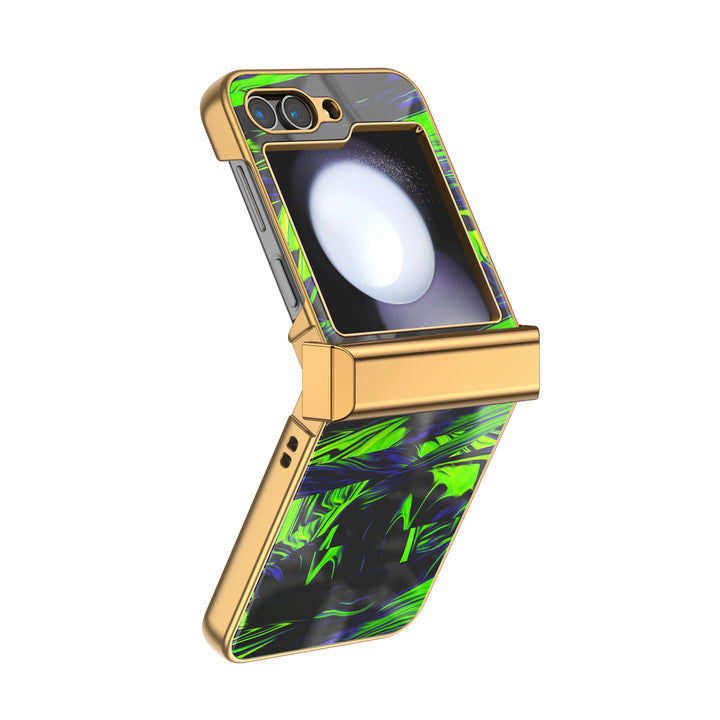 " Spy Green " | Samsung Electroplated Glass Case