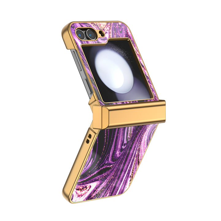 " Gilt Dream Purple " | Samsung Electroplated Glass Case