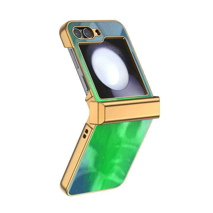 " Elf Green " | Samsung Electroplated Glass Case