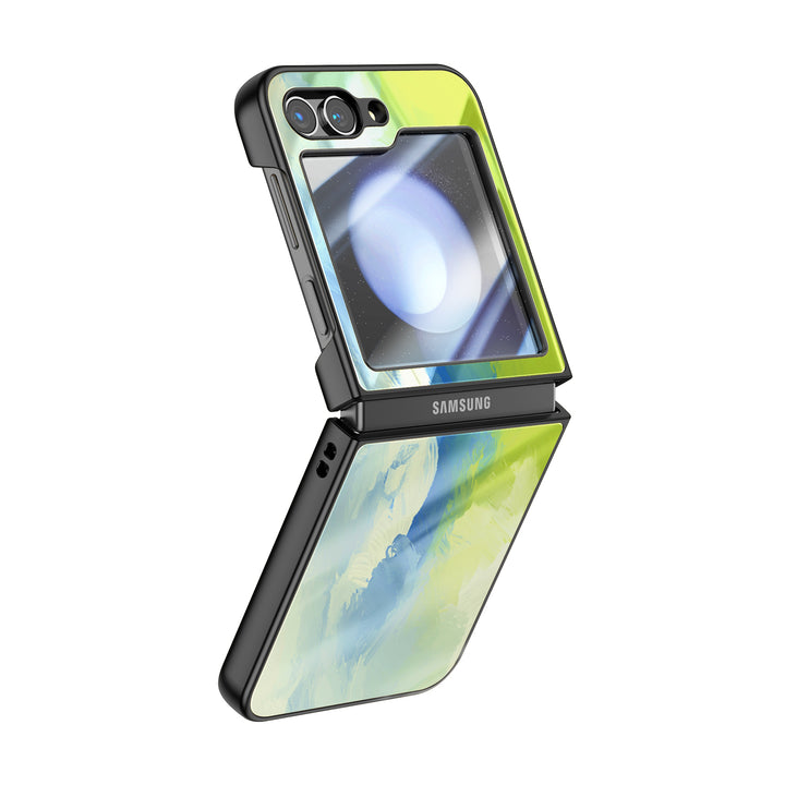 " Grossland Green " | Samsung Electroplated Glass Case