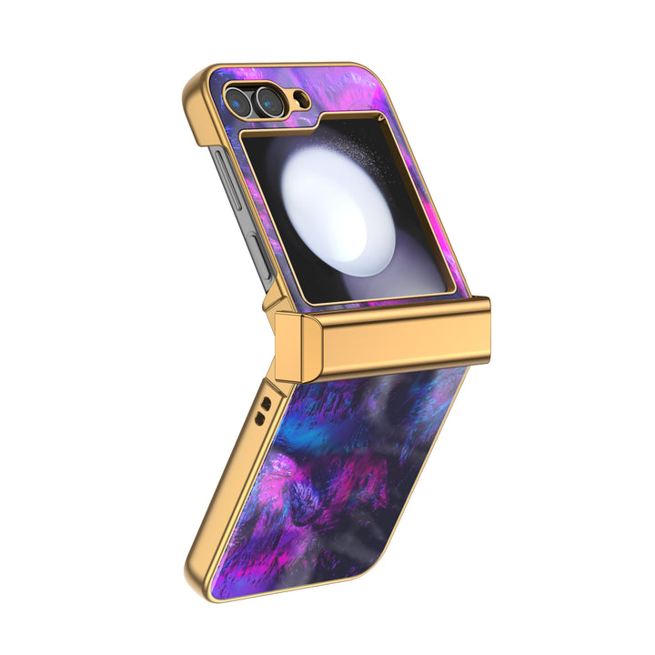 " Nebula-Psychedelic " | Samsung Electroplated Glass Case