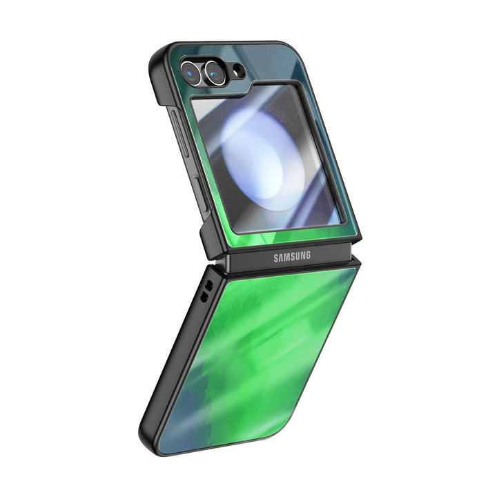 " Elf Green " | Samsung Electroplated Glass Case