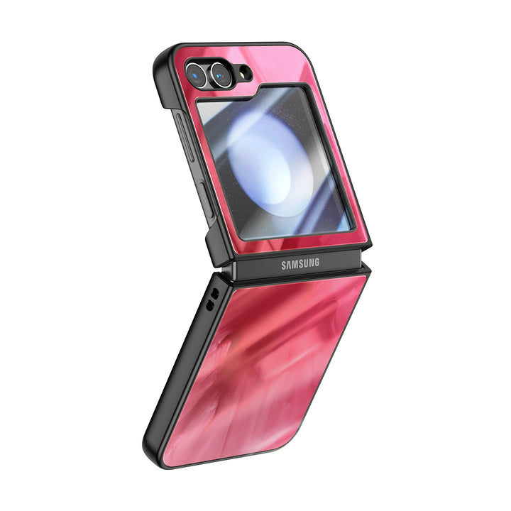 " Red " | Samsung Electroplated Glass Case