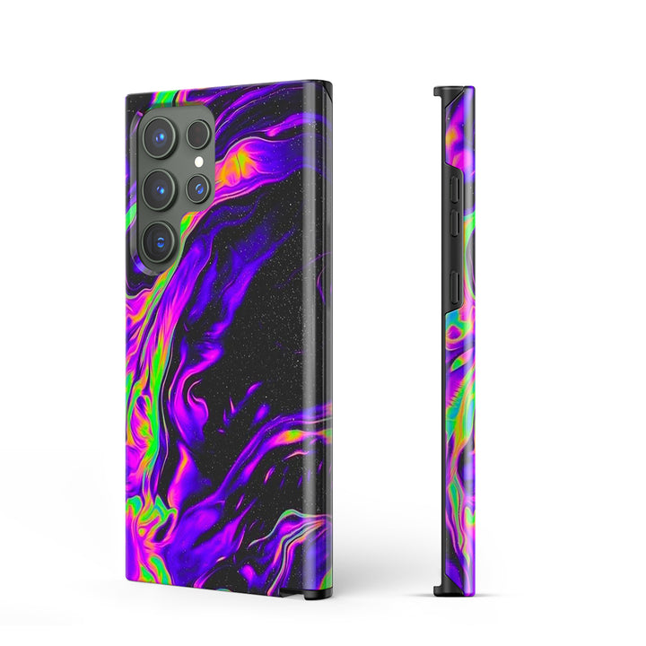 Samsung Dark Style Series | " Ghost Fire " Liquid Silicone Phone Case