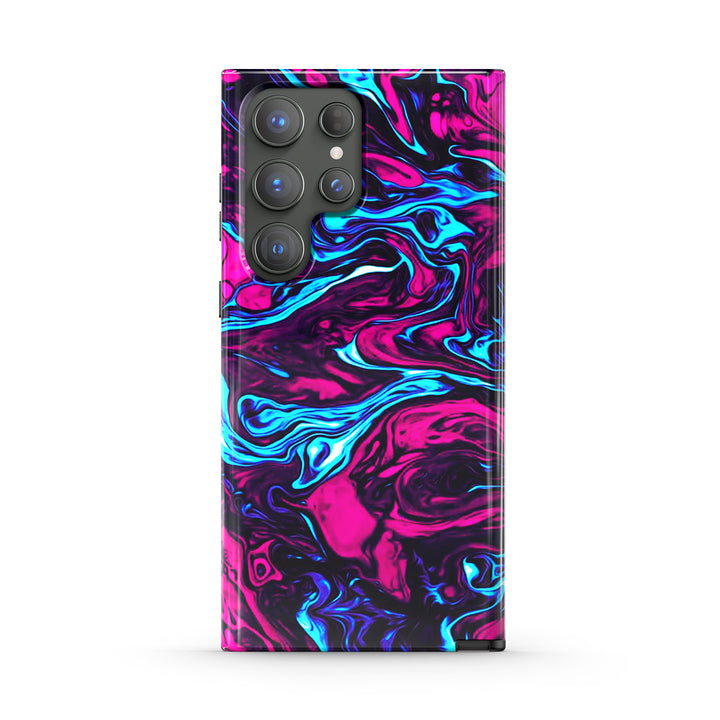 Samsung Dark Style Series | " Distorted Spacetime " Liquid Silicone Phone Case