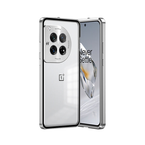 OnePlus Series | Aluminum Alloy Transparent Frosted Phone Case