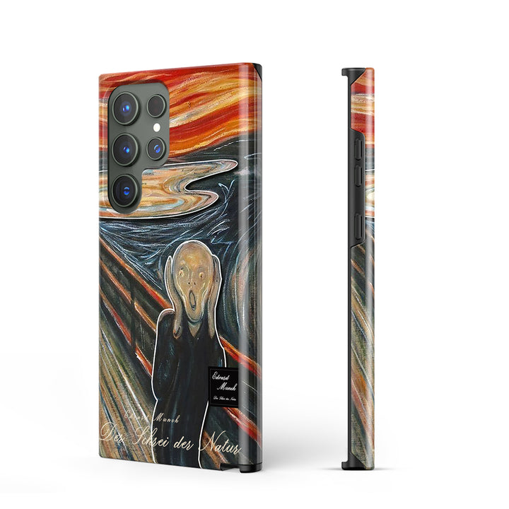 Samsung Oil Painting Series |  " The Scream " Tempered Glass Phone Case