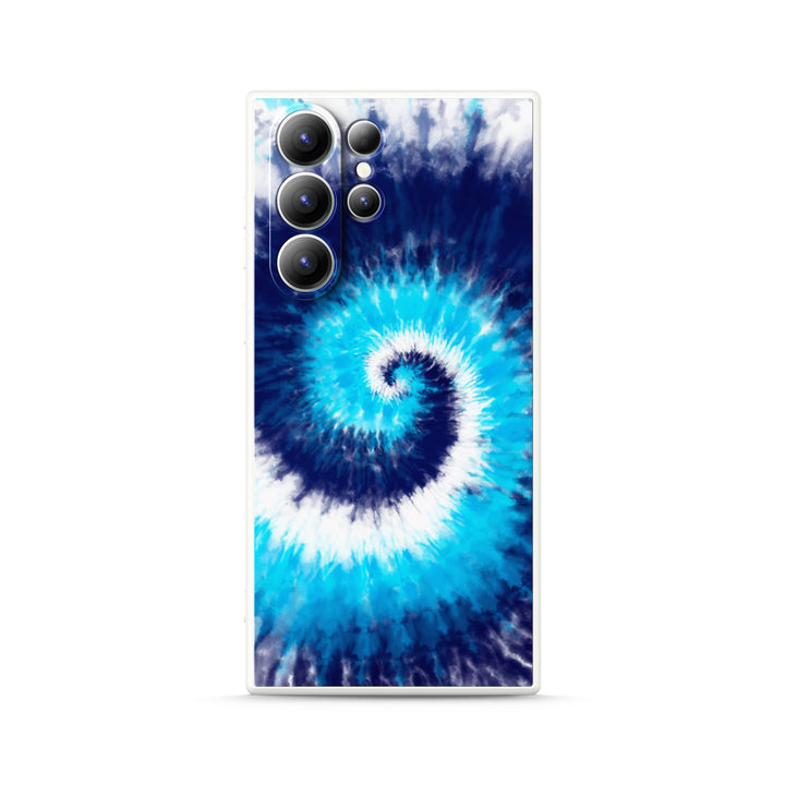 Samsung Tie Dye Series | " Deep Sea " Liquid Silicone Phone Case