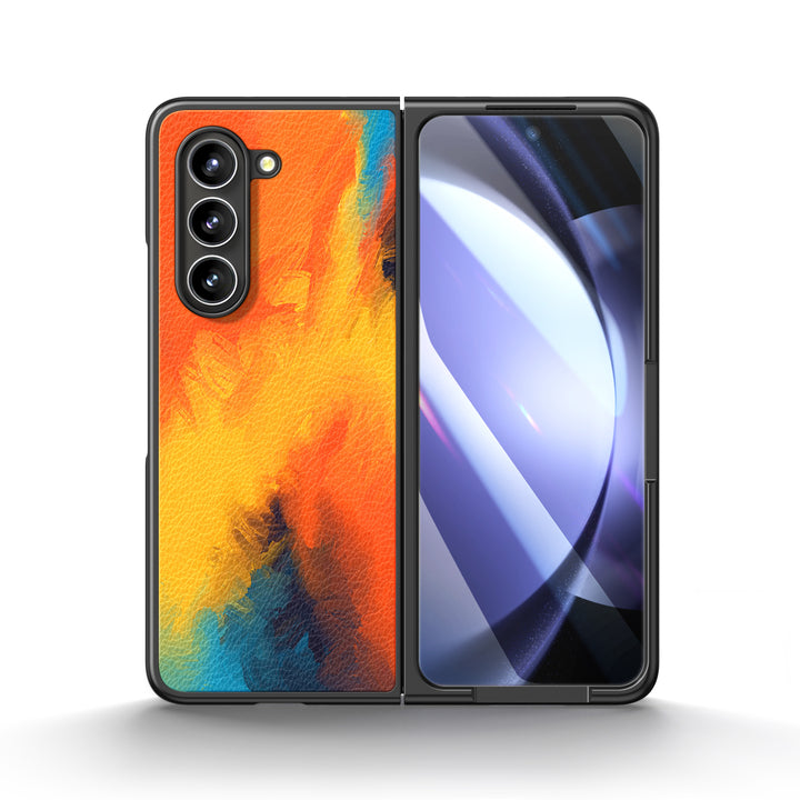 " Phoenix Feather " | Samsung Tempered Glass Case