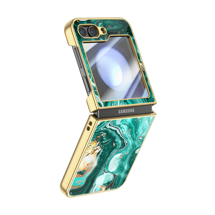 " Gilded Fountain " | Samsung Electroplated Glass Case