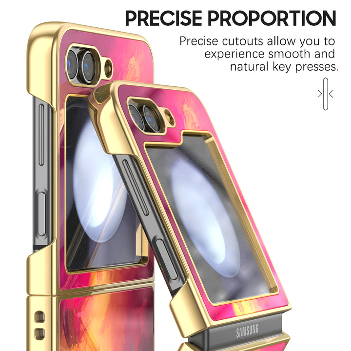 " Lavender Pink " | Samsung Electroplated Glass Case