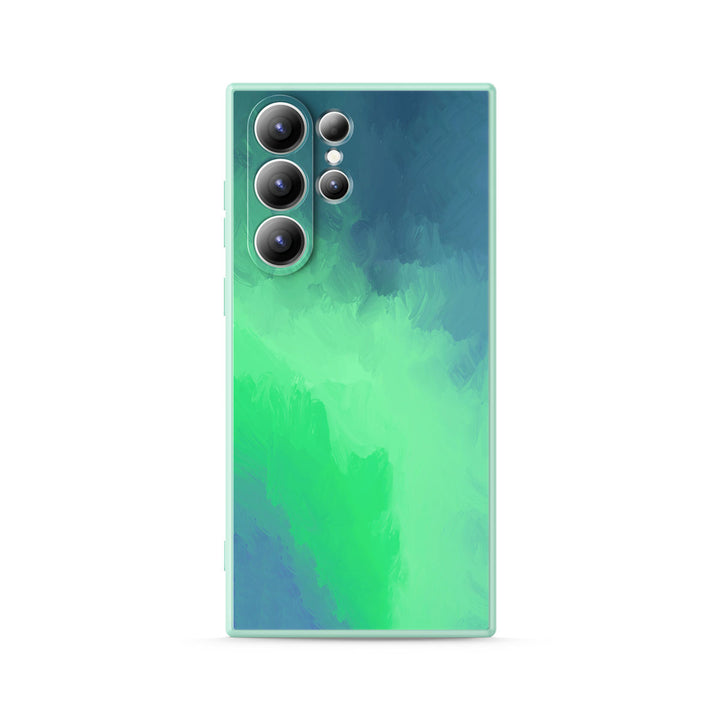 " Elf Green " | Samsung Tempered Glass Case