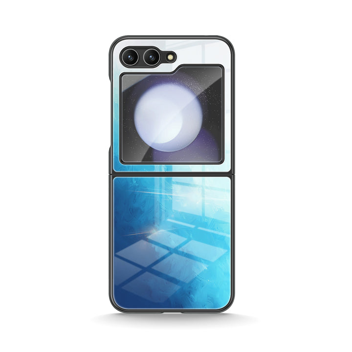 " Salt Sea Color " | Samsung Electroplated Glass Case