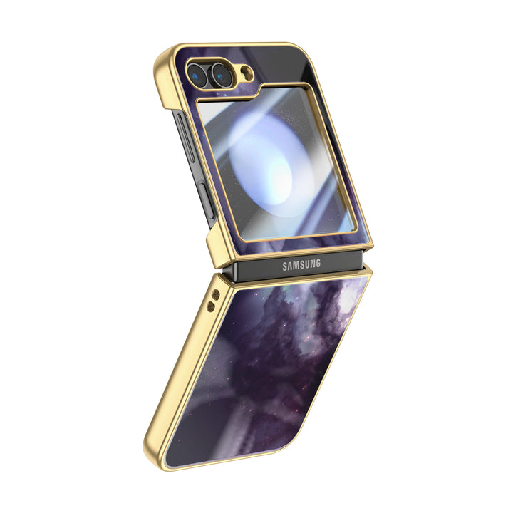 " Milky Way-Kaguya " | Samsung Electroplated Glass Case