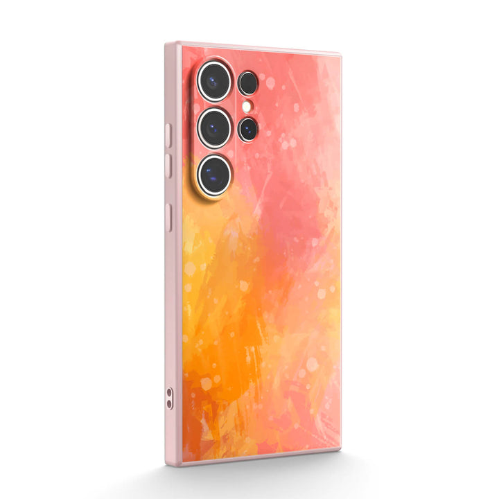 Orange-Red Seaweed | Samsung Series Impact Resistant Protective Case