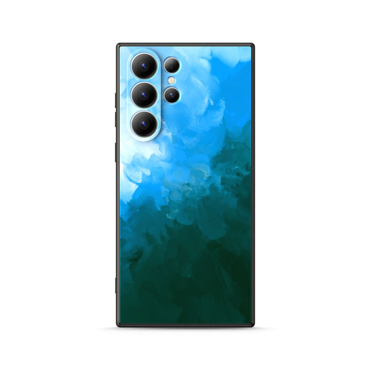 " Blue Black " | Samsung Tough Case