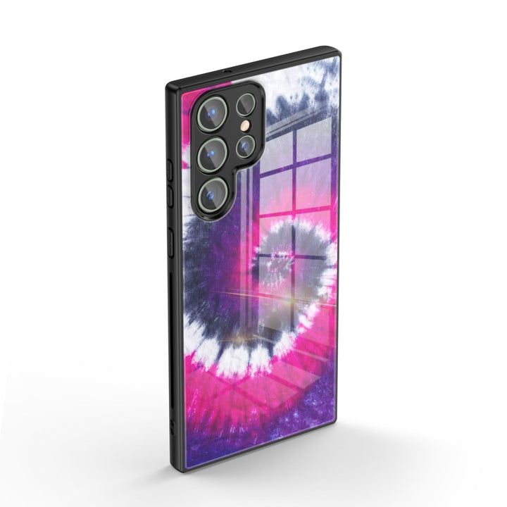 Samsung Tie Dye Series | " Abstinence " Tempered Glass Phone Case