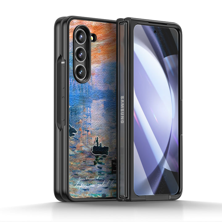 " lmpression Sunrise " | Samsung Tempered Glass Case