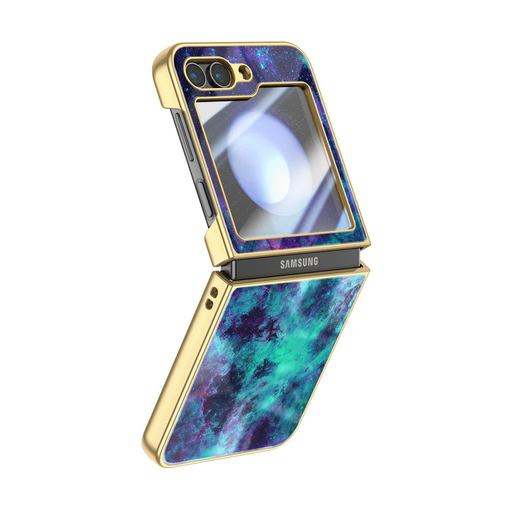 " Milky Way-Elysium " | Samsung Electroplated Glass Case