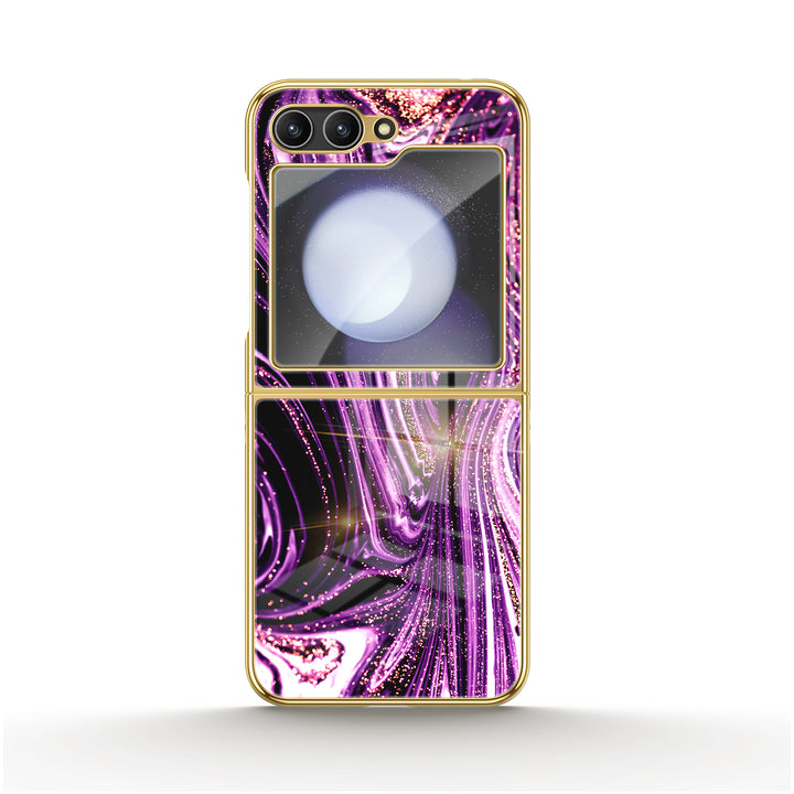 " Gilt Dream Purple " | Samsung Electroplated Glass Case