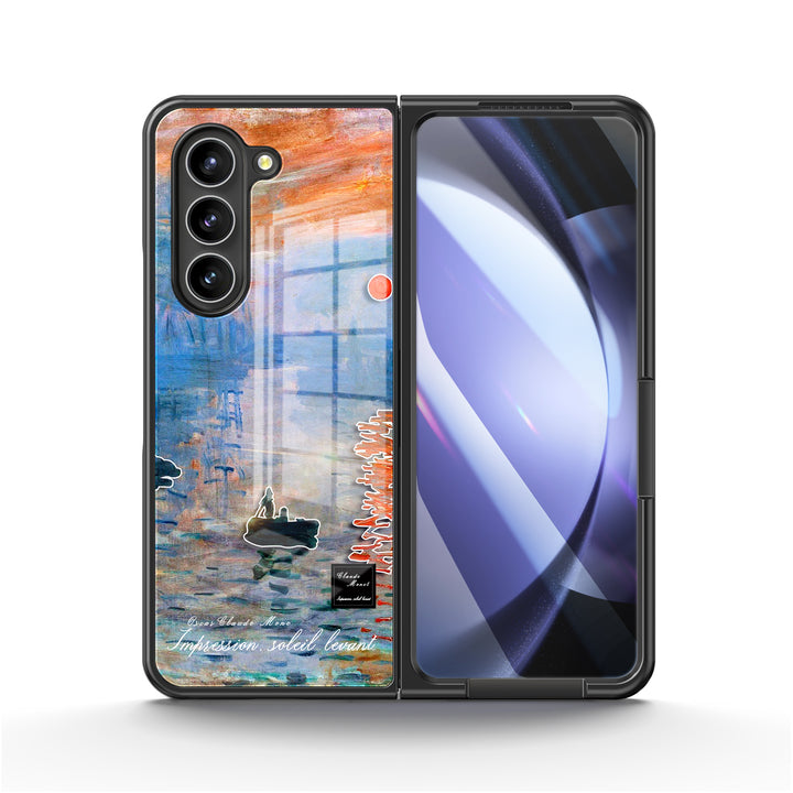 " lmpression Sunrise " | Samsung Tempered Glass Case