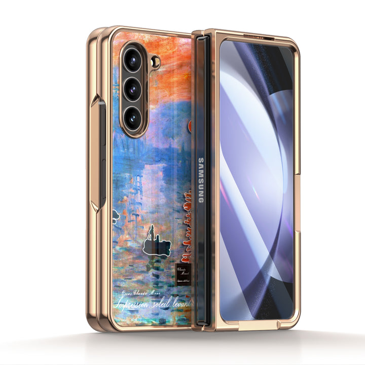 " lmpression Sunrise " | Samsung Tempered Glass Case