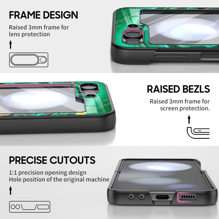 " Quicksand " | Samsung Electroplated Glass Case