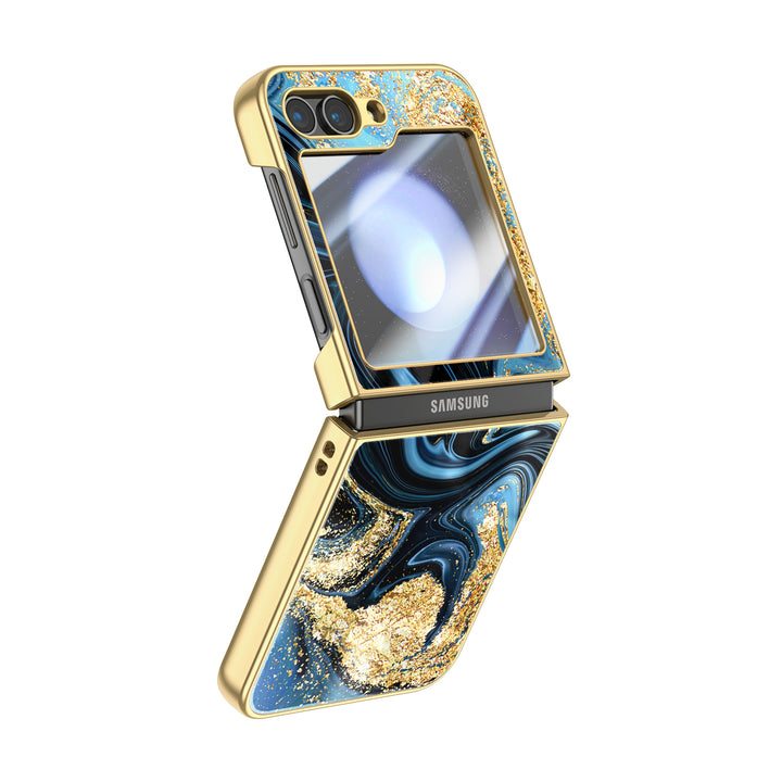 " Gilded Airflow " | Samsung Electroplated Glass Case