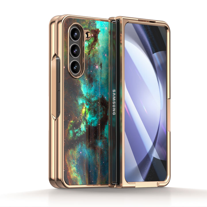 " Milky Way-Star Pupil " | Samsung Tempered Glass Case