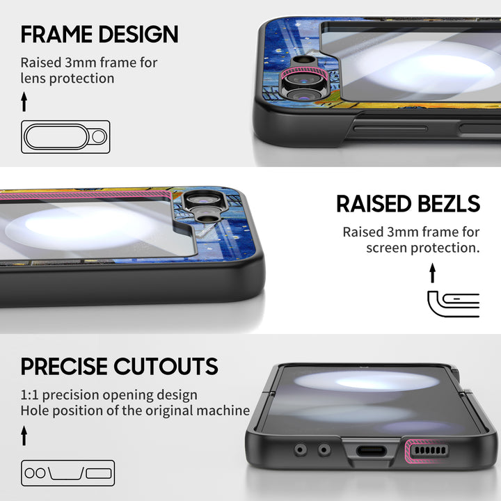 " lmpression Sunrise " | Samsung Electroplated Glass Case