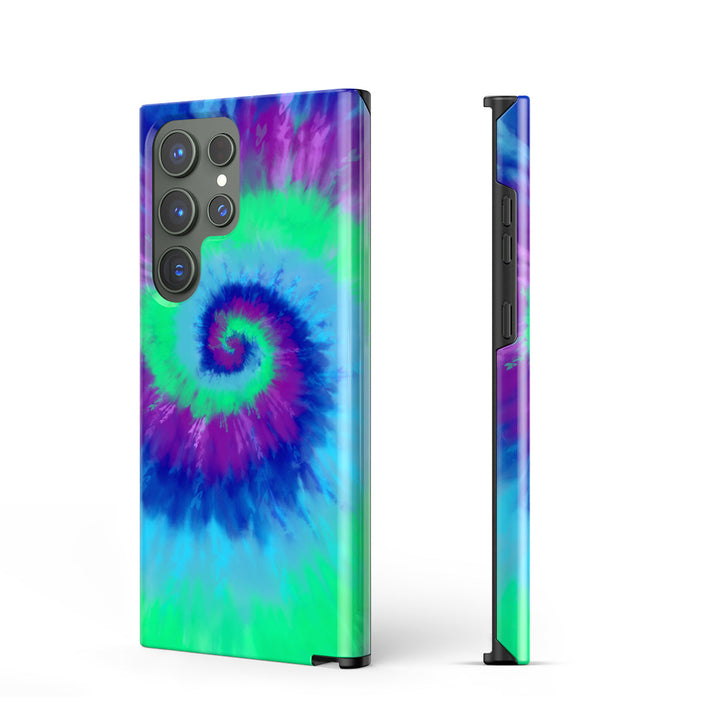 Samsung Tie Dye Series | " Aurora " Liquid Silicone Phone Case