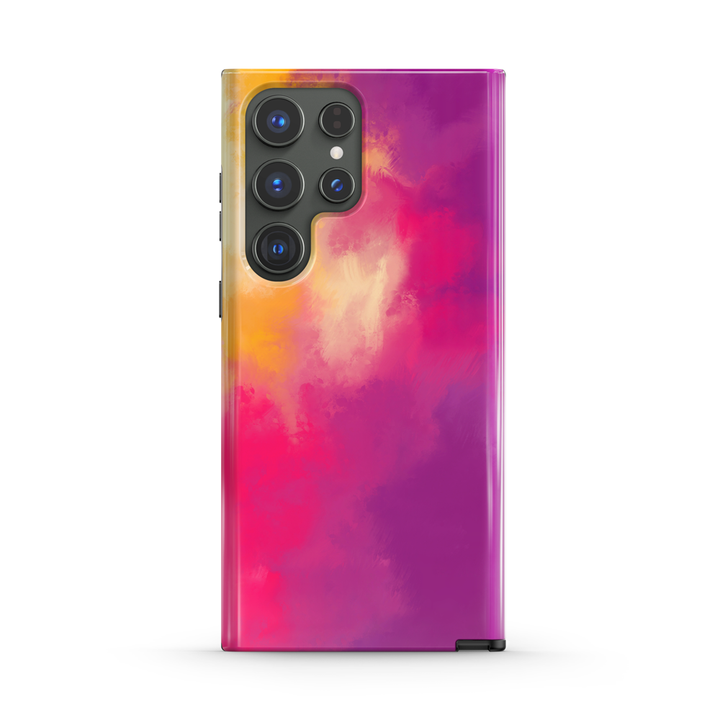 " Daisy Fuchsia " | Samsung Liquid Silicone Case