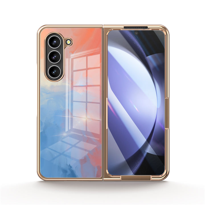 " Impression of Sunrise " | Samsung Tempered Glass Case