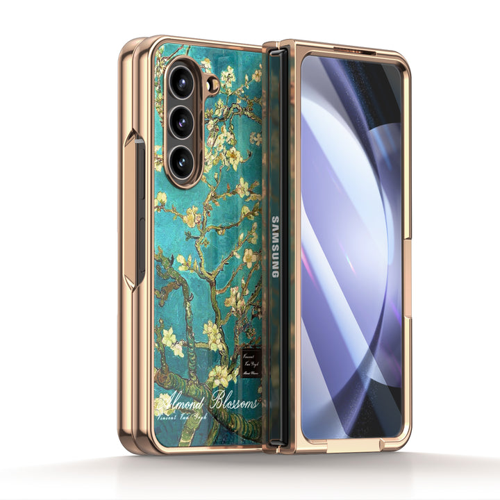 " Almond Blossoms " | Samsung Tempered Glass Case