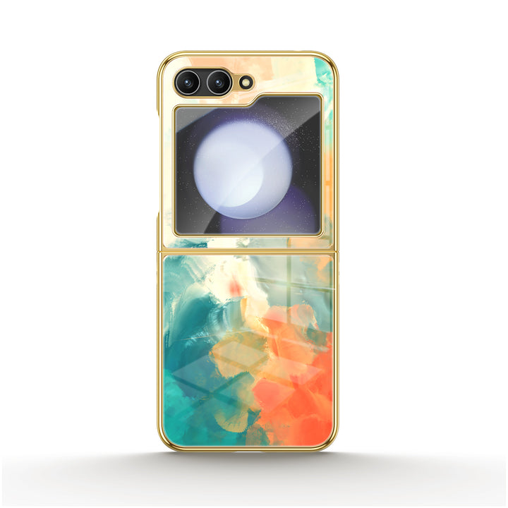 " Floating Clouds " | Samsung Electroplated Glass Case