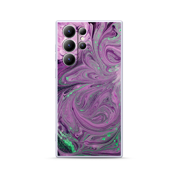 Samsung Gilt Series | " Violet " Liquid Silicone Phone Case