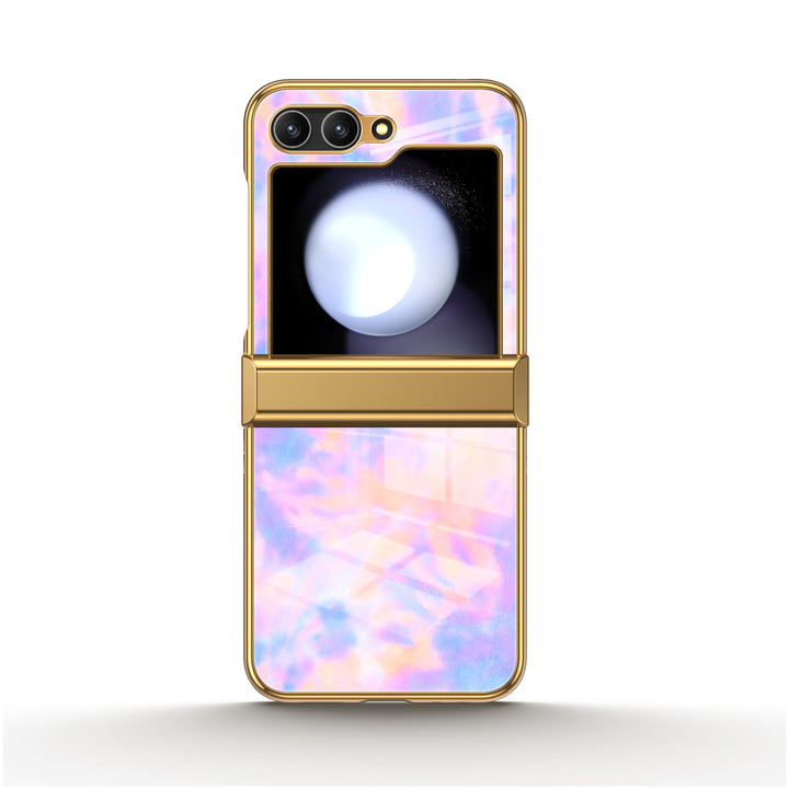 " Purple Mirror " | Samsung Electroplated Glass Case