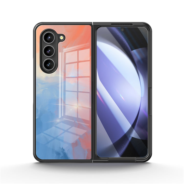 " Impression of Sunrise " | Samsung Tempered Glass Case