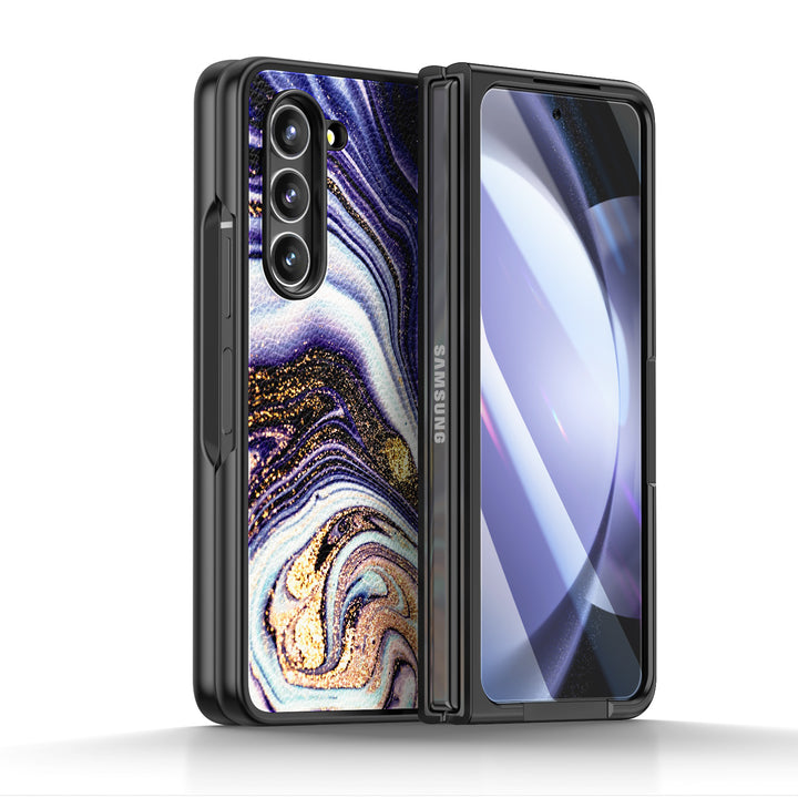 " Gilt Agate " | Samsung Tempered Glass Case