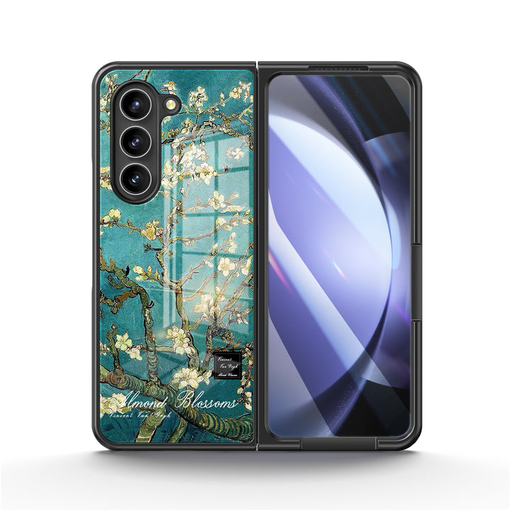 " Almond Blossoms " | Samsung Tempered Glass Case