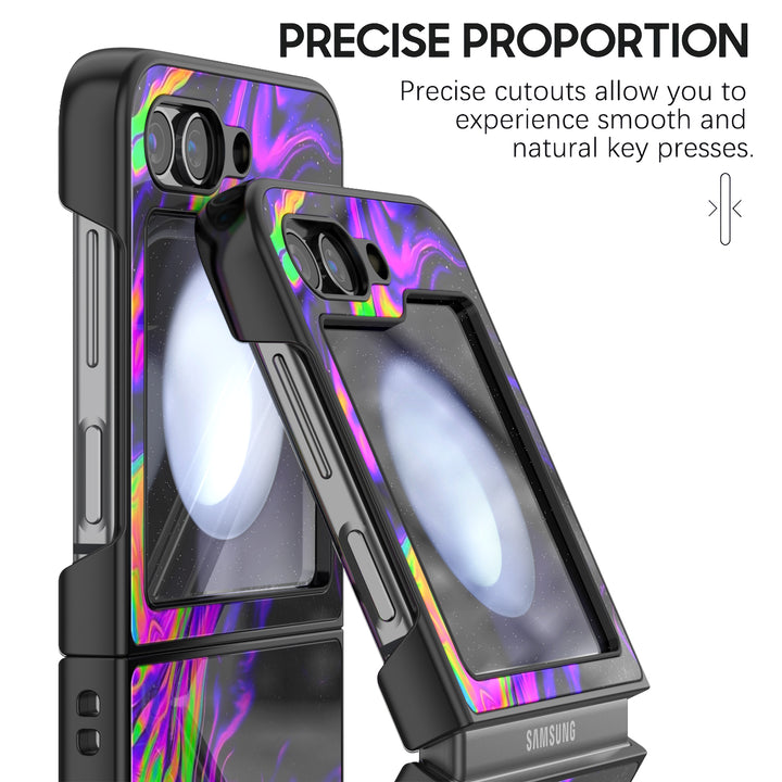 " Laser Black " | Samsung Electroplated Glass Case