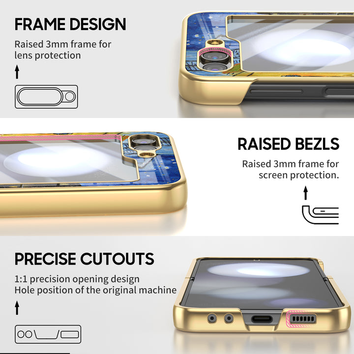 " lrises " | Samsung Electroplated Glass Case