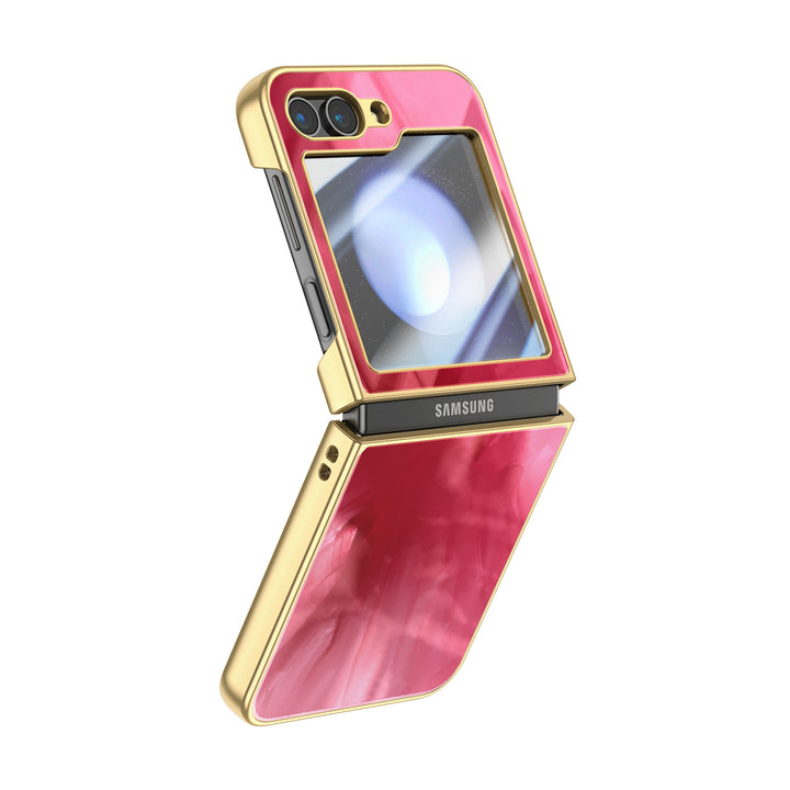 " Red " | Samsung Electroplated Glass Case