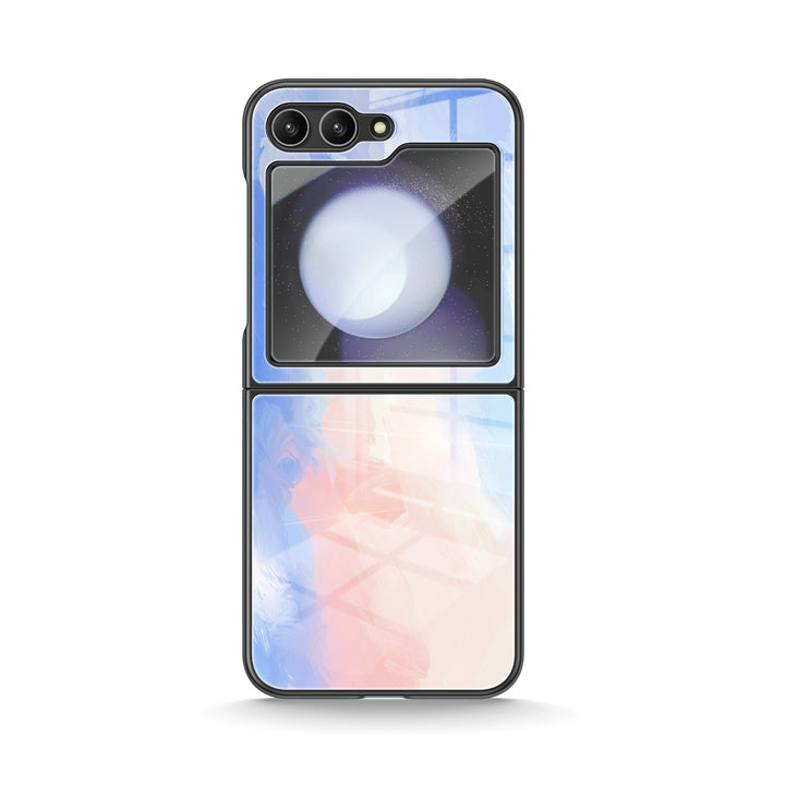 " Lavender Pink " | Samsung Electroplated Glass Case