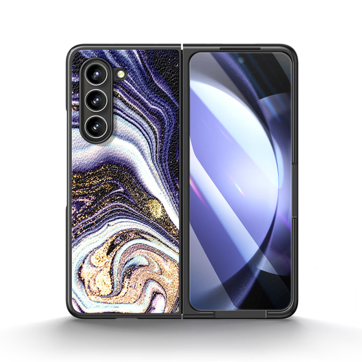 " Gilt Agate " | Samsung Tempered Glass Case